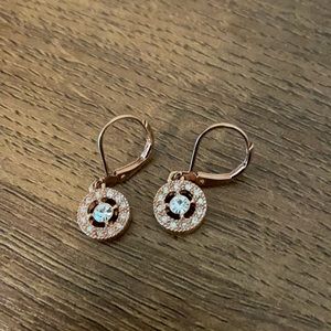 Beautiful Rose Gold Earrings